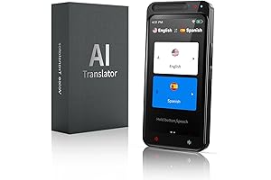 Language Translator Device - Providing Real-Time Language Translation for 138 Languages