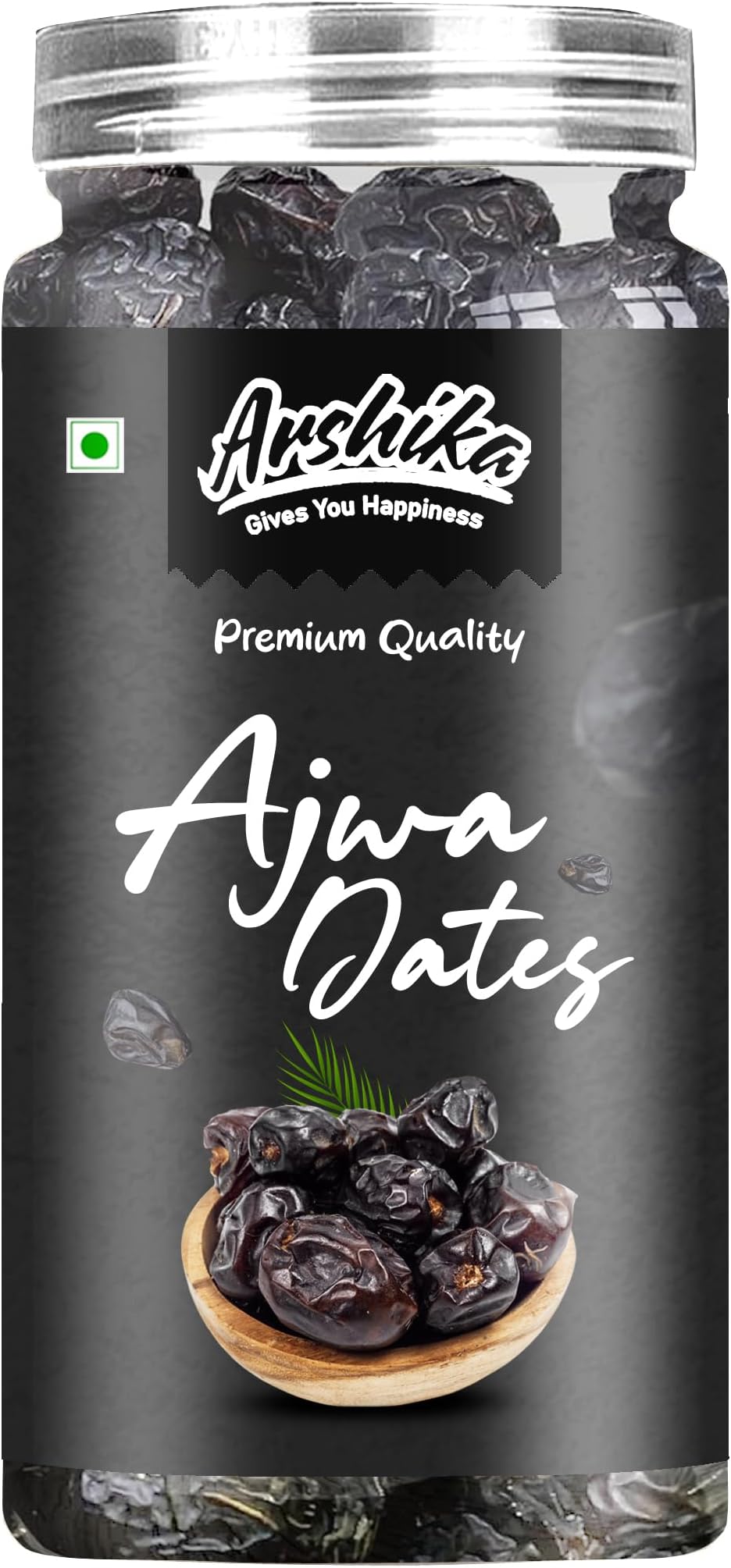 Ajwa Dates | Soft and Sweet Natural Dates | Perfect for Snacking, Gifts, and Healthy Treats | Traditional Delight (1kg)