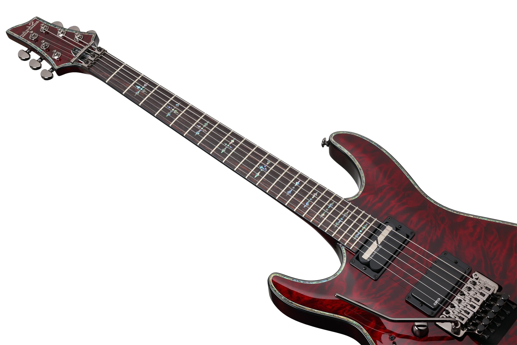 Amazon.com: Schecter Hellraiser C-1 with Floyd Rose Sustainiac