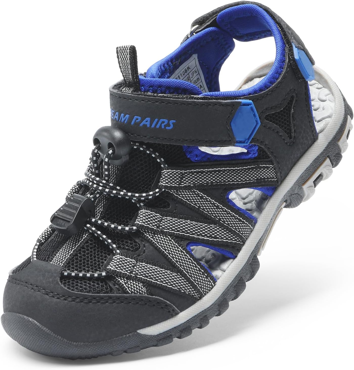 DREAM PAIRS Boys Girls Closed-Toe Outdoor Summer Sport Sandals for Little/Big Kid