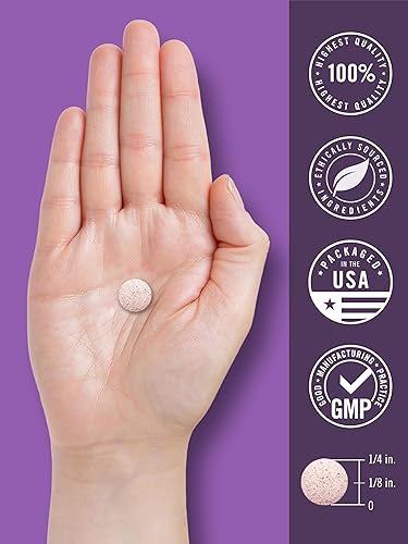 Miniatura 7 de Complejo de melatonina de 40 mg  150 tabletas de disolución rápida  Soporte extra fuerte  con ashwagandha y manzanilla  Vegetariano, sin OMG,