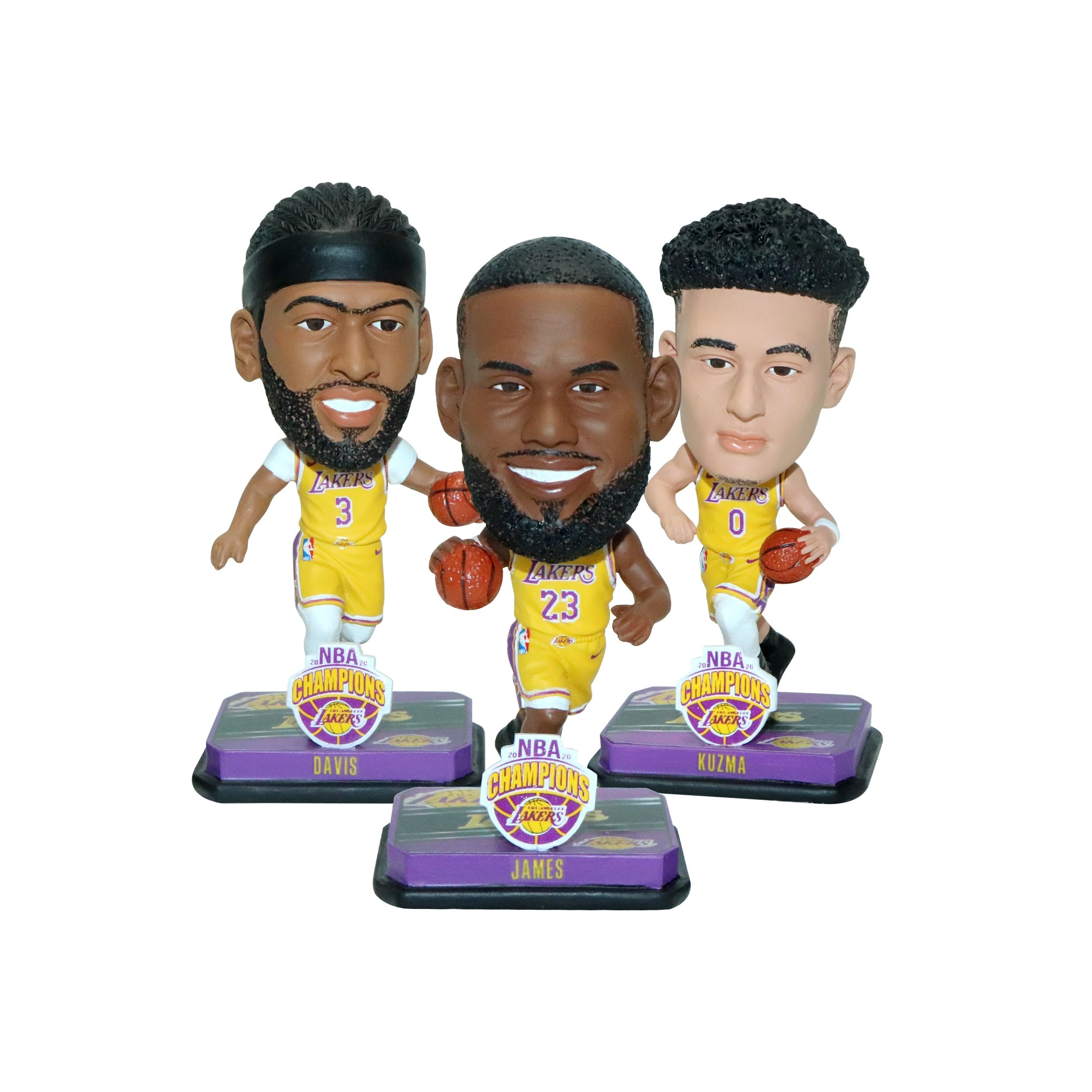LeBron James フィギュア& Anthony Davis カードセット LEBRON JAMES & ANTHONY DAVIS 2022-23 Donruss Optic Optical