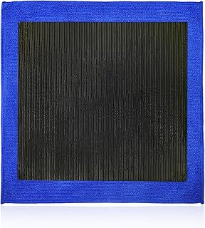 Clay Towel, 12"×12" Fine Grade Microfiber Clay Bar Alternative Scratch-Free Cloth, Auto Detailing Clays Towel for Enhancing Paint Gloss Improving Wax Sealant Bonding