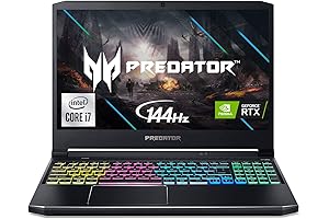 Acer Predator Helios 300: i7 10750H Gaming Powerhouse