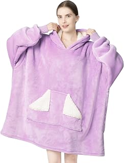 super soft touchat wearable blanket oversized sweatshirt