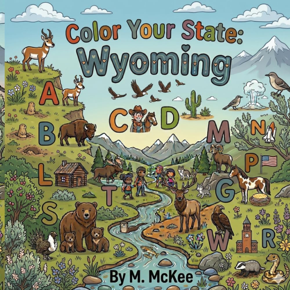 Color Your State: Wyoming