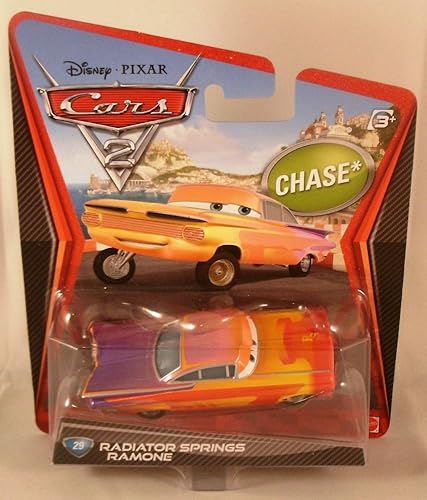 Disney Pixar Cars 2 - Radiator Springs Ramone Escala 155 Persecución Carro Personaje #29