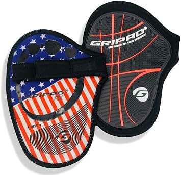 Gripad RX Lifting Grips | The Most Durable Grip Pads Yet | The Alternative to Weight Lifting Gloves, Gym Workouts, WOD, Weightlifting | Neoprene Hand Grips | Flexible Rubber Palm