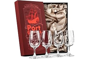 GLASSIQUE CADEAU Port and Dessert Wine Glasses