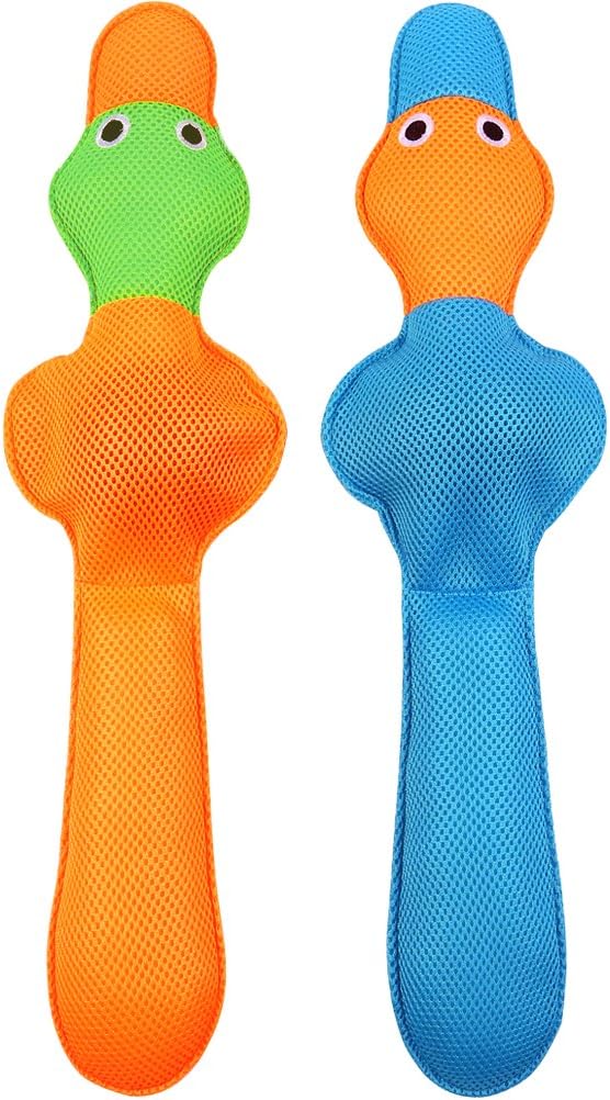 Pet Supplies EXPAWLORER Floating Dog Water Pool Toys 2 Pcs Squeaky