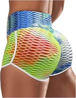 NHNKB Women's Workout Leggings, Fitness, Sports, Running, Yoga Trousers, Fleece Leggings, Skin-Coloured Women's Yoga Trousers, Women's Summer Lightweight Yoga Trousers, Women's High Waist Short Yoga