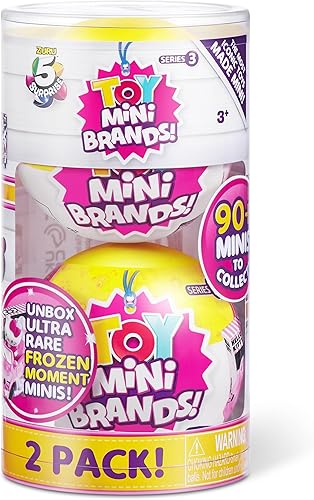 Vista 3 de 5 Surprise Toy Mini Brands Series 3 de ZURU (paquete de 2) juguetes coleccionables exclusivos de Yaxa y misteriosos juguetes de más de 90 Serie 3
