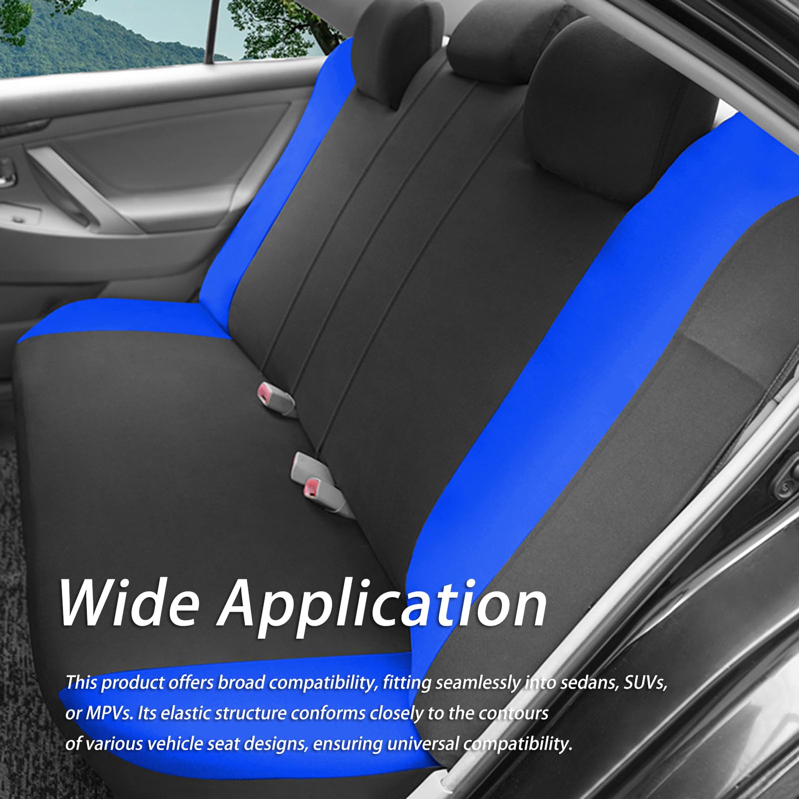 Set Completo di coprisedili per Fiat Grande Panda/Giga Panda/500e/600/500 Hybrid, Fodere Protezione Sedili Anteriori e Posteriori, Comodi Traspiranti Coprisedili Auto, Accessori Auto,B Grey