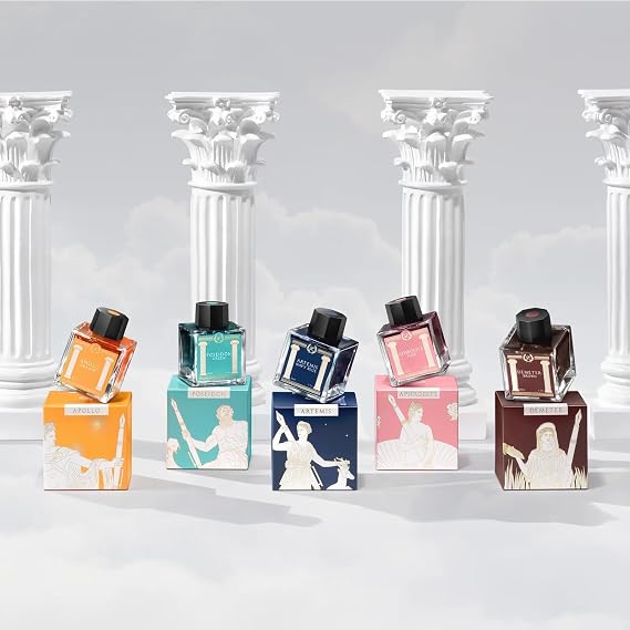 Laban Greek Mythology Fountain Pen Ink - Poseidon Green (50ml)
