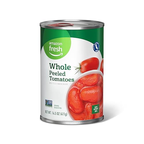 Vista 19 de Marca Yaxa – Tomates en cubitos Happy Belly en jugo de tomate, 28 onzas