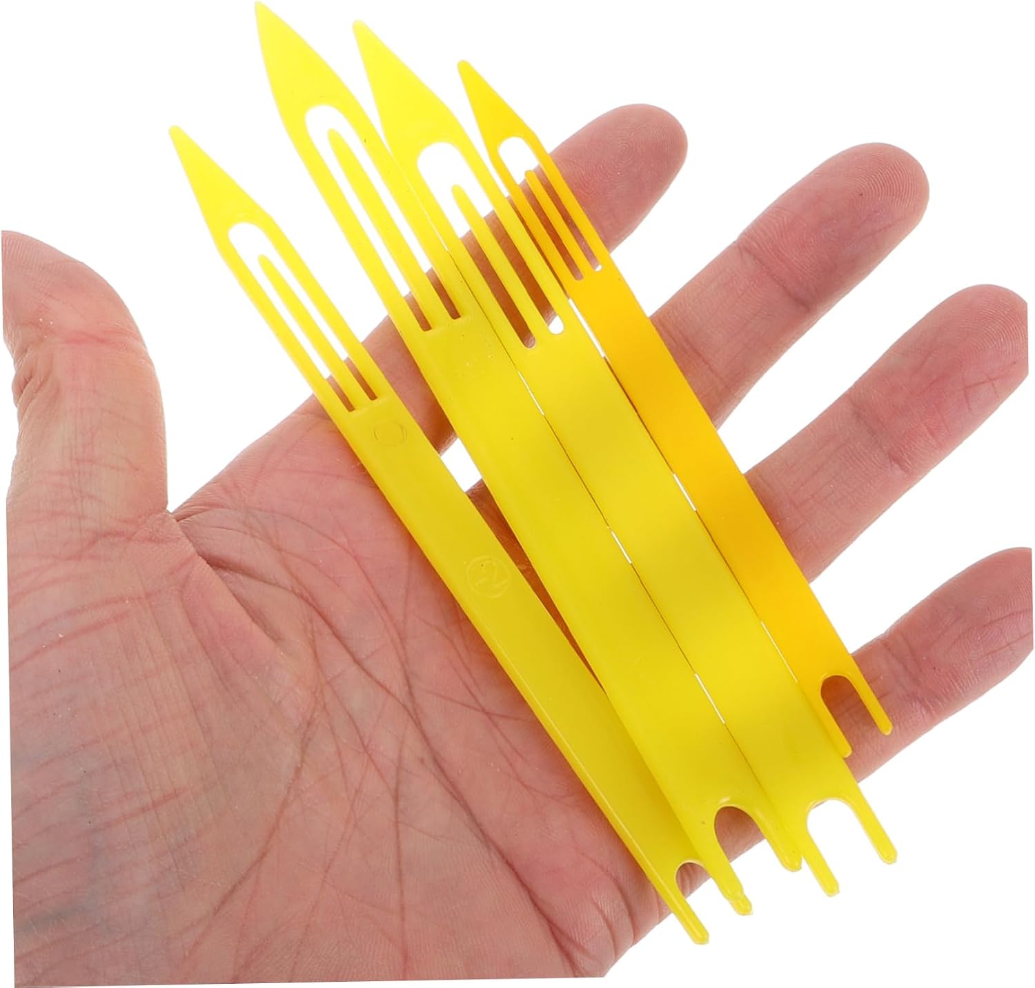 TOYANDONA Net Sewing Needles Weaving Loom for Fishnets Portable Net Mending Shuttle Kit Accessories