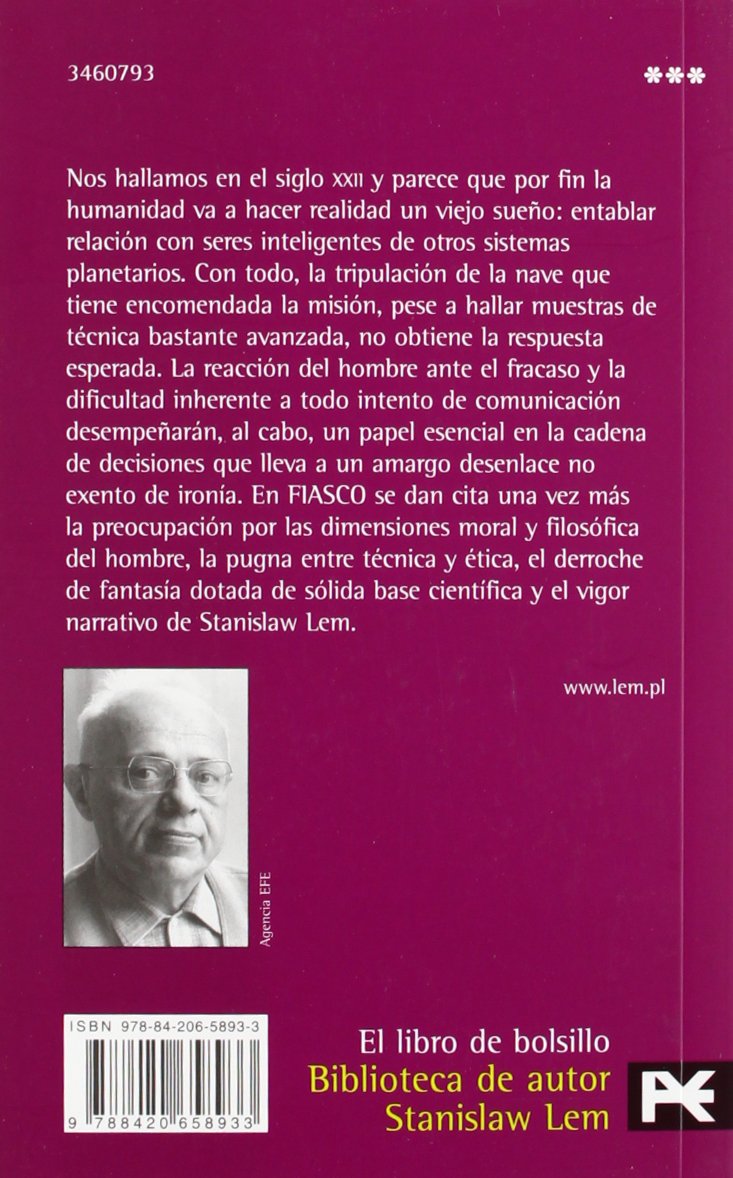 Fiasco (El Libro De Bolsillo - Bibliotecas De Autor - Biblioteca Lem)