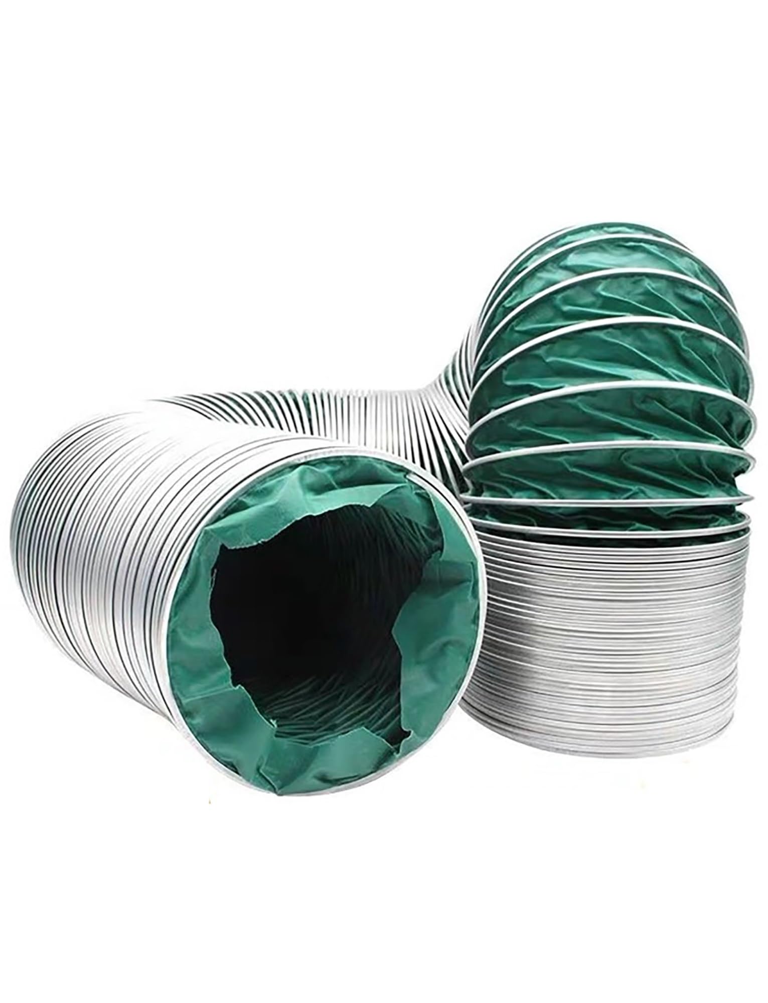 Manguera de conducto de aire expandible de alta resistencia, ventilación flexible ignífuga para secadora, campana extractora, ventilador de baño, 9 metros (diámetro 35,5 mm x 900 cm)