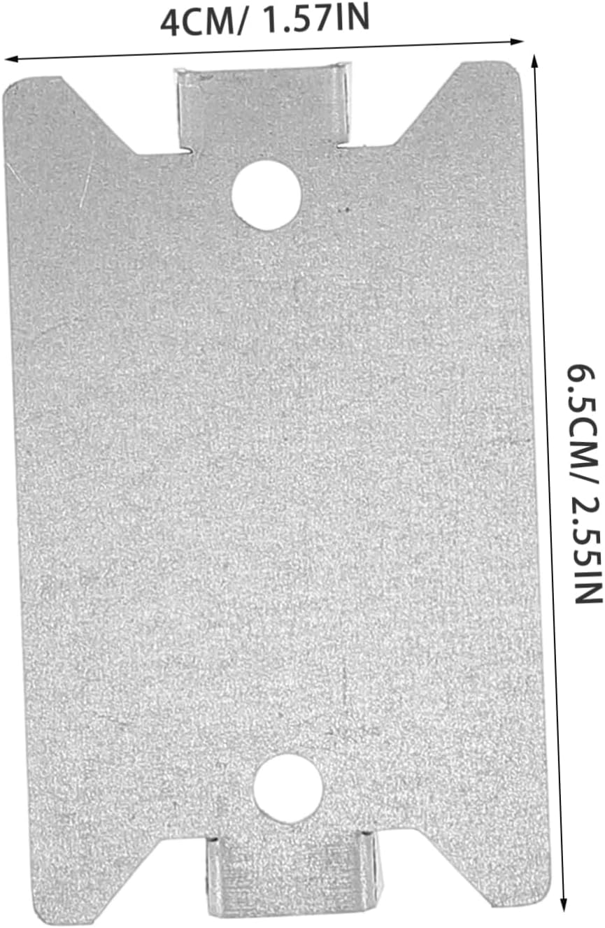 50pcs Cable Protect Plates Heavy-duty Nail Plate for Electrical Wiring for Cable Installation for Cords Wires