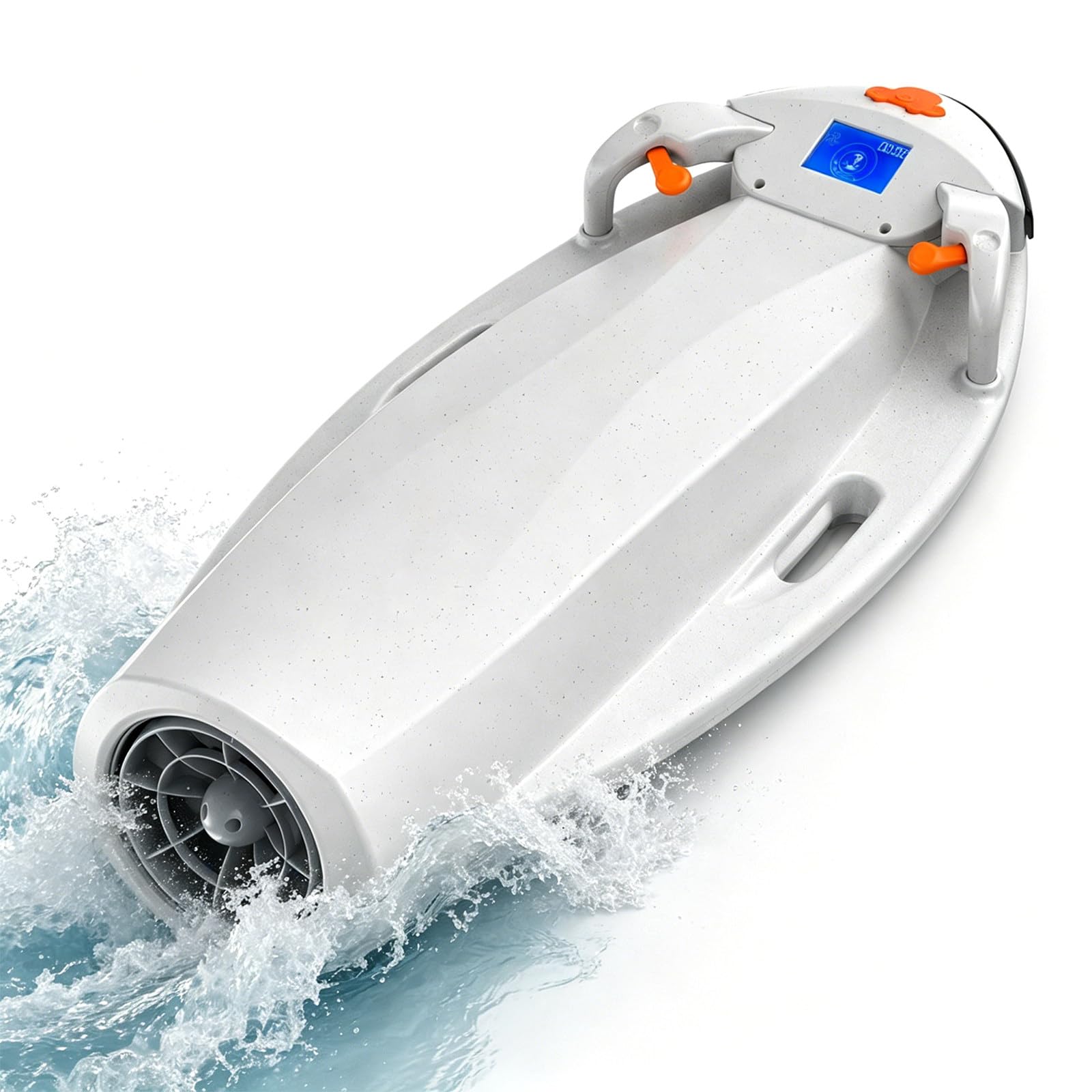 2 en 1 Tabla Acuática & Explorador Subacuático - Potencia 6000W, 2 Modos de Velocidad, Profundidad 5M, Autonomía de 40-80Min, Tabla de Natación Portátil para Piscina, Lago, Playa y Vacaciones