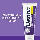 Desitin Maximum Strength Paste, 40% Zinc Oxide Paste, Diaper Rash Healing Ointment for Immediate Relief, Dermatologist Pediatrician Tested, Helps Heal Diaper Rash, Protects Up to 12 Hours, 4.8 Oz Tube