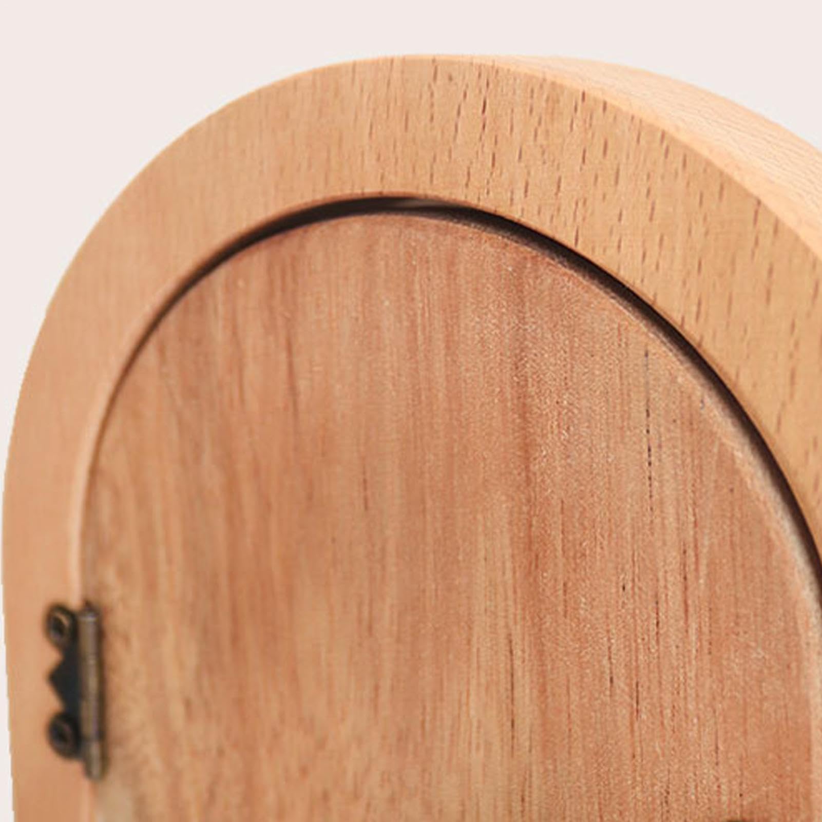 Couvercle De Prise Décoratif Porte Féerique En Bois - Sécurité Enfants Et Animaux, Design Enchanté Pour Chambre D'enfant