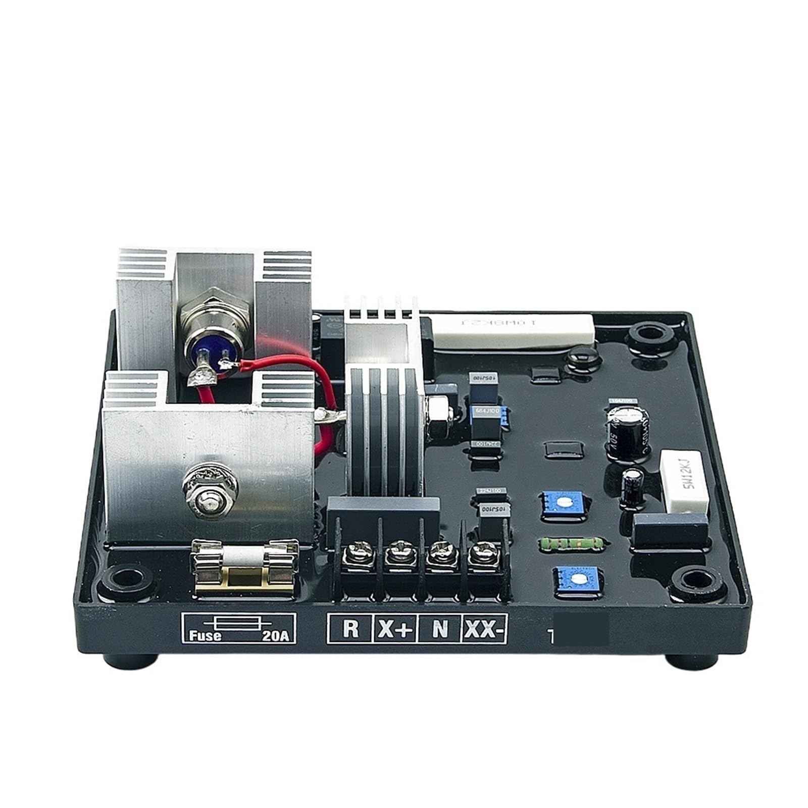 1 pz 35A AVR-35A Pow50A 30A AVR Generatore Regolatore di Tensione Automatico Stabilizzatore for Alternatore Brushless Ricambi 50/60HZ(30A)