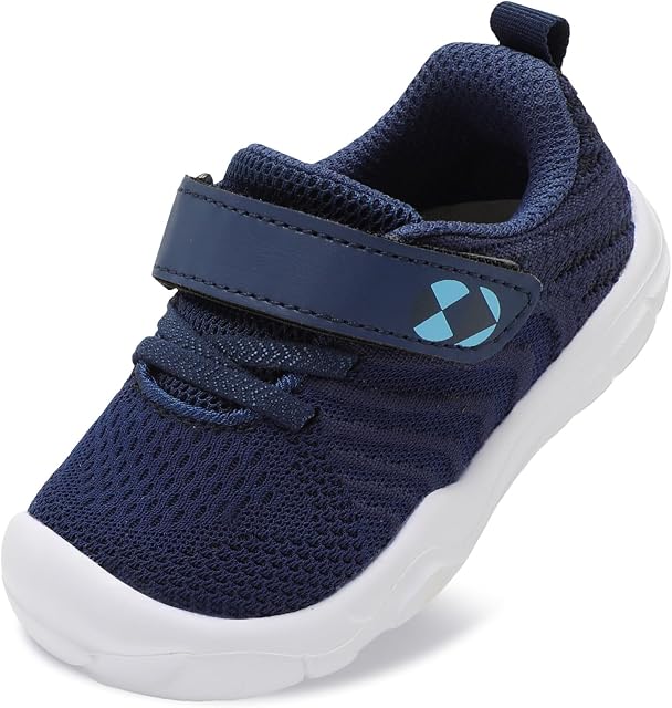 JOINFREE Toddler Shoes Boys Girls Lightweight Walking Sneakers Fashion Barefoot Shoes Kids Breathable Tennis Shoes Outdoor Athletic Shoes