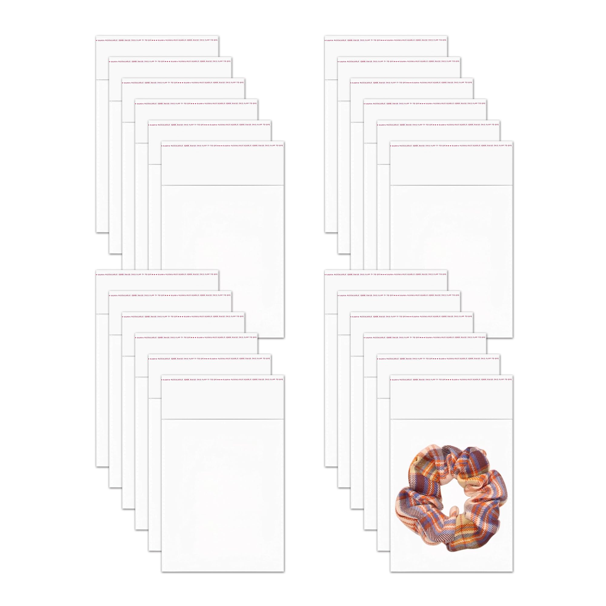 Bolsas de celofán autoadhesivas transparentes de 10 x 12,7 cm, 300 unidades, bolsas de celofán OPP para caramelos, joyas, collares, aperitivos, nueces, embalaje de regalo, envoltorios decorativos