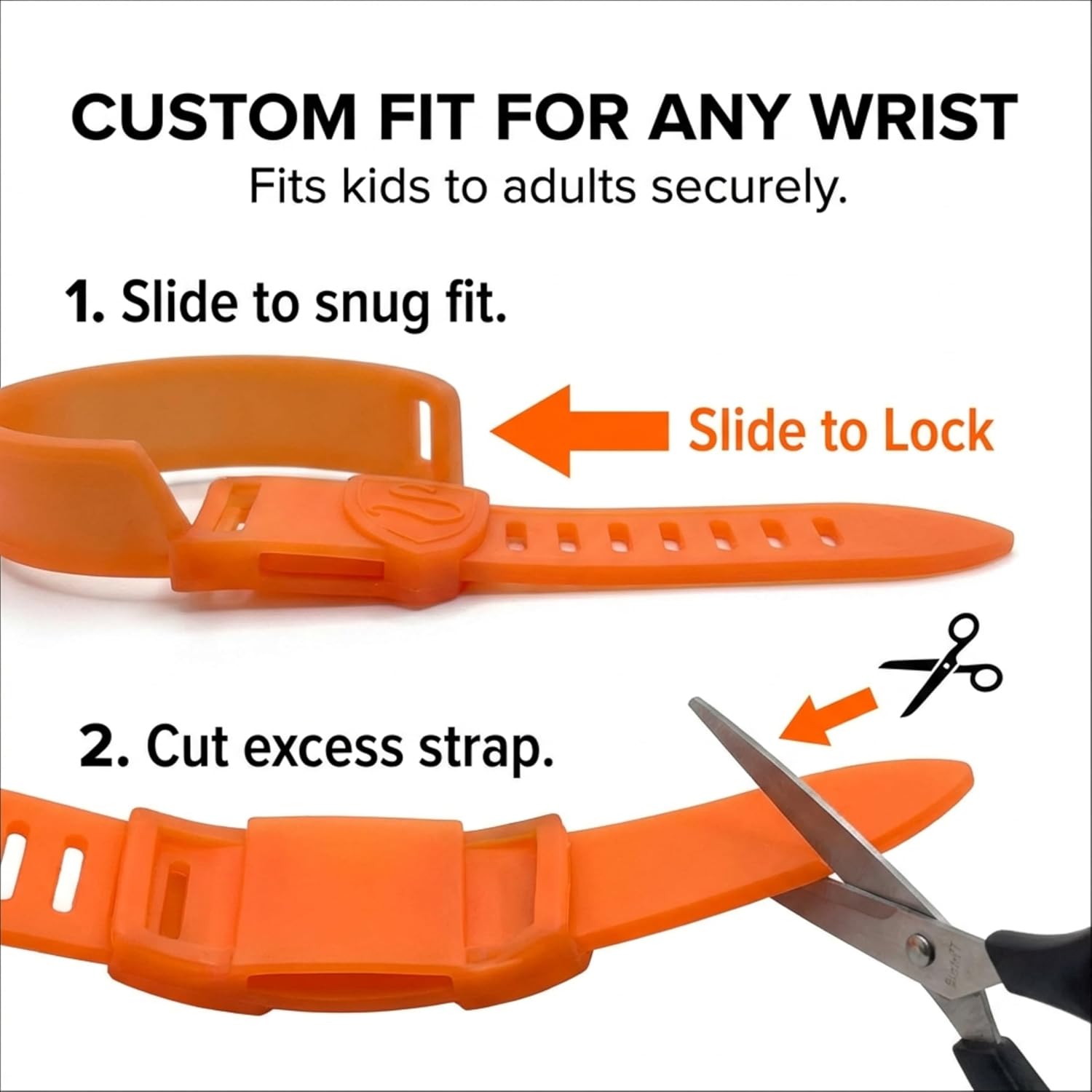 Shurfit Heat Sensing Wristband – Color Changing Fever and Dehydration Alert Band – Heat Activated Overheating Detection Wearable for Sports, Fitness, Running, Cycling, Football, and Training