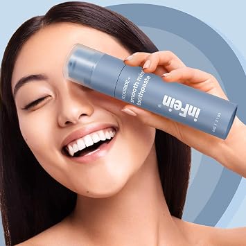Smooth Mint Flavoured Fluoride Toothpaste, Classic Cool Freshness for Effective Daily Cleaning