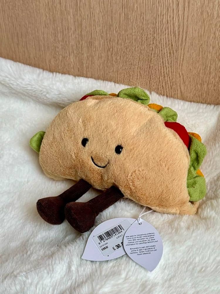 Amazon.co.jp: ジェリーキャット タコス ぬいぐるみ フード