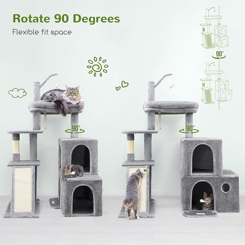Globlazer Maine Coon Cat Tower for Indoor Adult Cats