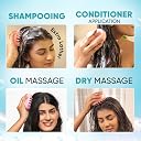 Vega Hair Scalp Massager Shampoo Brush with Soft Silicone Bristles for Anti-Dandruff, Hair Massager, Exfoliating, Cleaning Dandruff, Excess Oil, Manual Head Massager, All Hair Types, For Men and Women, (SSB-03) gallery image