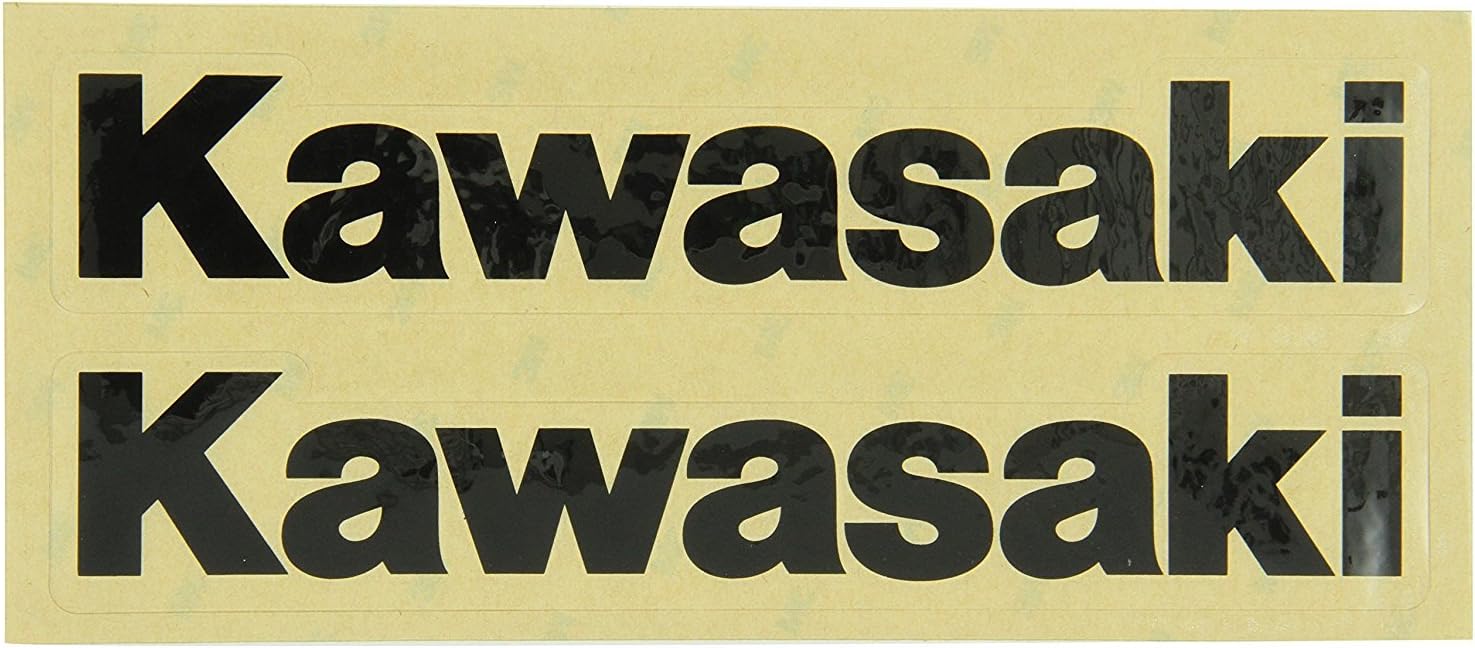 Factory Effex 09-44114 Black 'Kawasaki' Universal Swing Arm Sticker