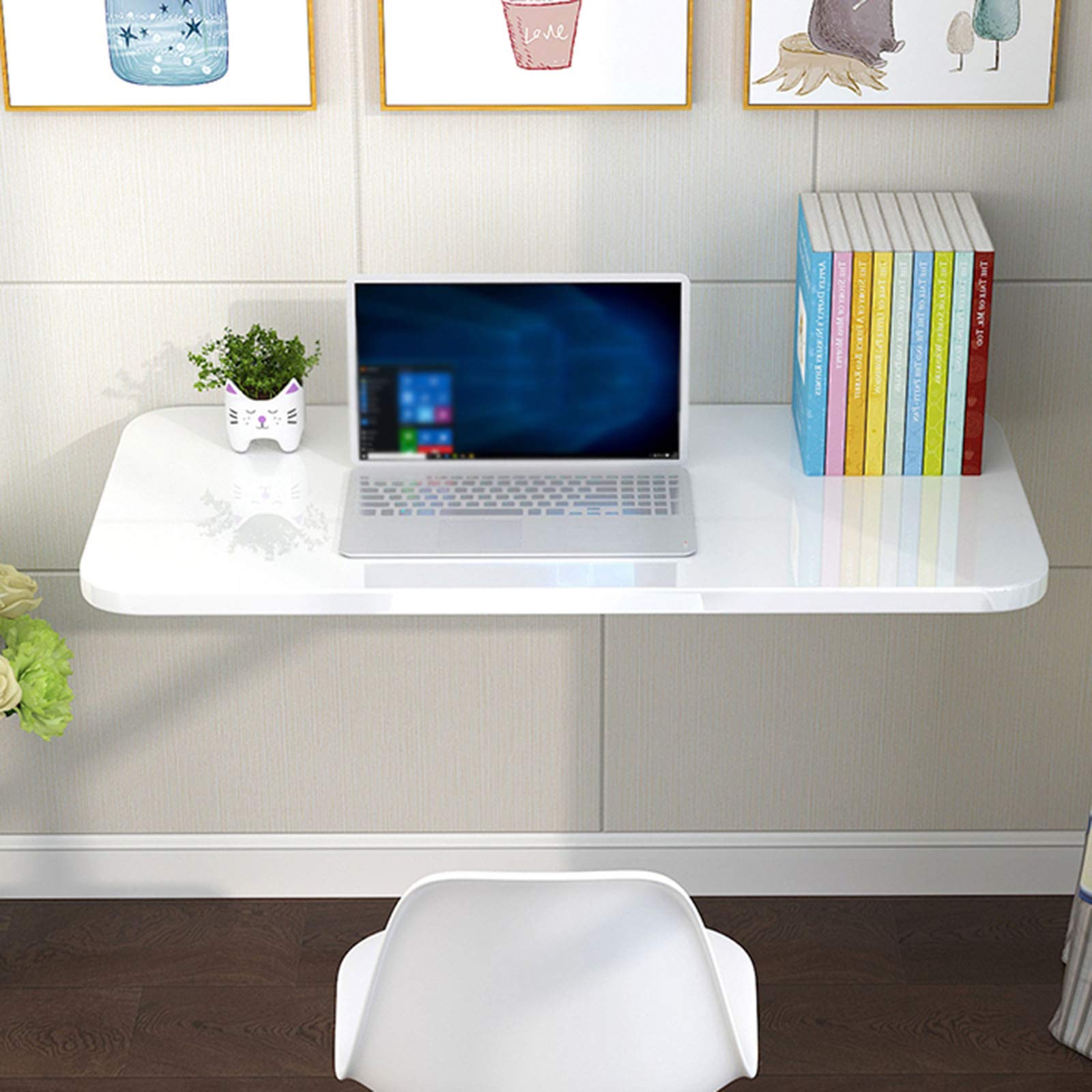 Manque de place ? Table murale rabattable pour optimiser votre cuisine ou bureau