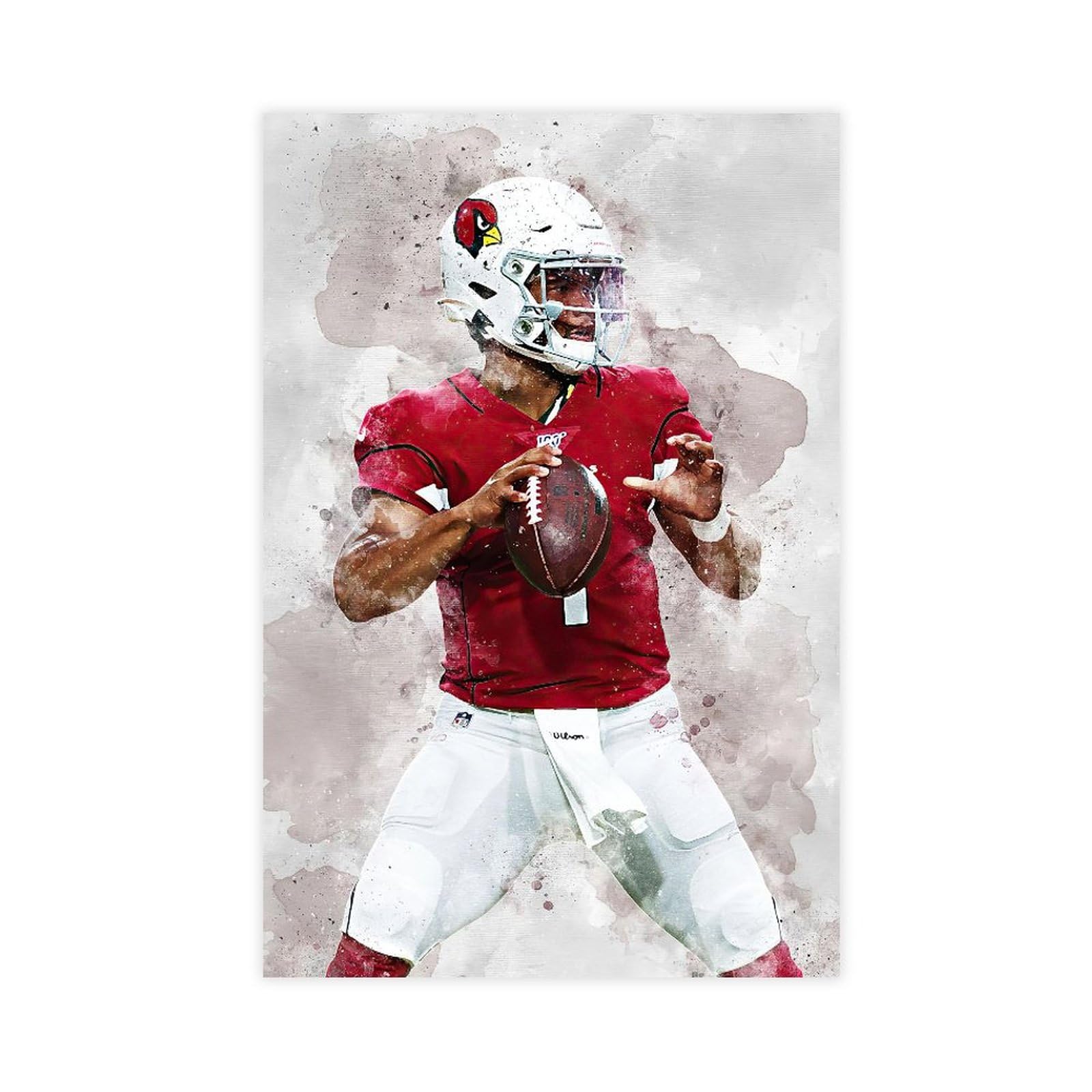 Jamjum Sports Star Poster Kyler Murray Canvas Poster Unframe:12x18inch(30x45cm)