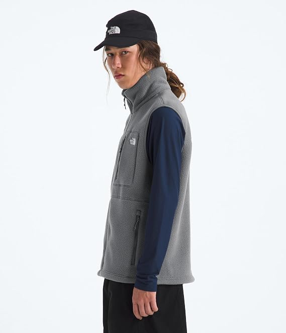 THE NORTH FACE Men's Yumiori Vest | Lightweight Fleece Zip Up With Stretch Binding, Internal Cinch Cord & Zip Pockets