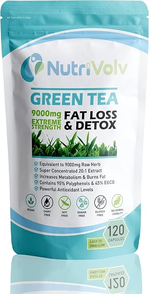 Green Tea Extract Supplement 9000mg for Metabolism