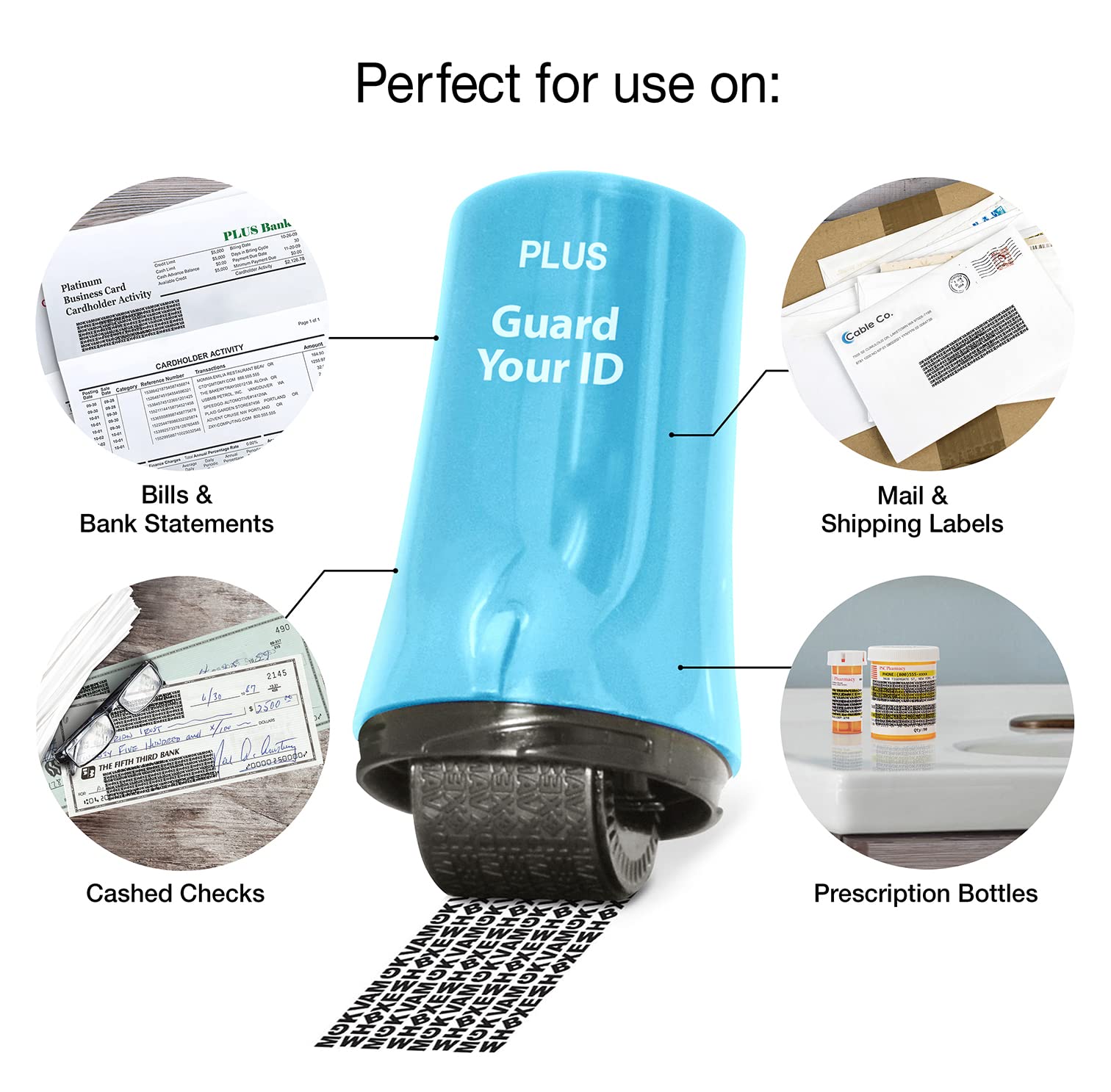 Guard Your ID Roller Stamp - Identity Theft Protection -7 Guard Your ID Roller Stamp - Identity Theft Protection -7