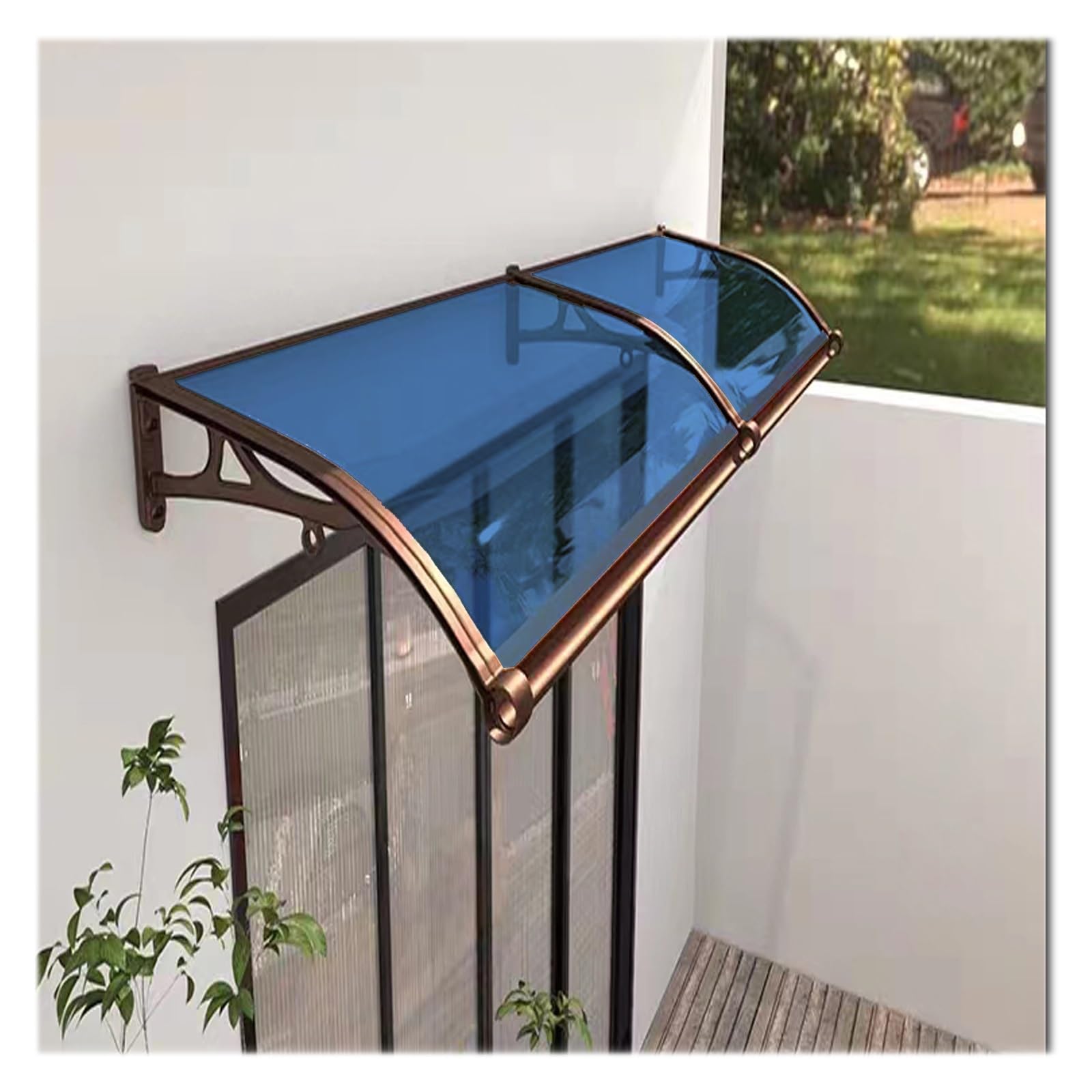 Support de fenêtre extérieur 100x320 pour abriter une grande terrasse ou un balcon