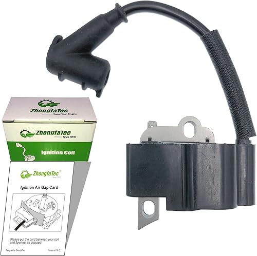 -166 41444001303 Módulo de encendido de bobina, reemplazar 41444001302 se adapta a FS56RC FS50 FS40 FS56 FS56 KM56 Desbrozadora Weedeater