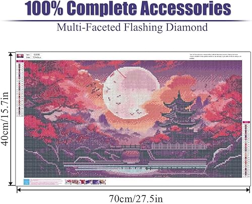 Vista 22 de pchmcu 3 Pack Galaxy Diamond Painting Kits for Adults,5D Diamond Art Painting,DIY Full Drill Crystal Rhinestone Arts and Crafts,Gem Art Star