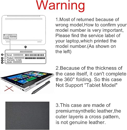 Miniatura 6 de Funda para portátil HP OMEN 8Plus 17.3 pulgadas, HP 17s-cu 17-cn cp para Hp 470 G8 G9 caso portátil resistente a caídas Funda PU (rojo vino)