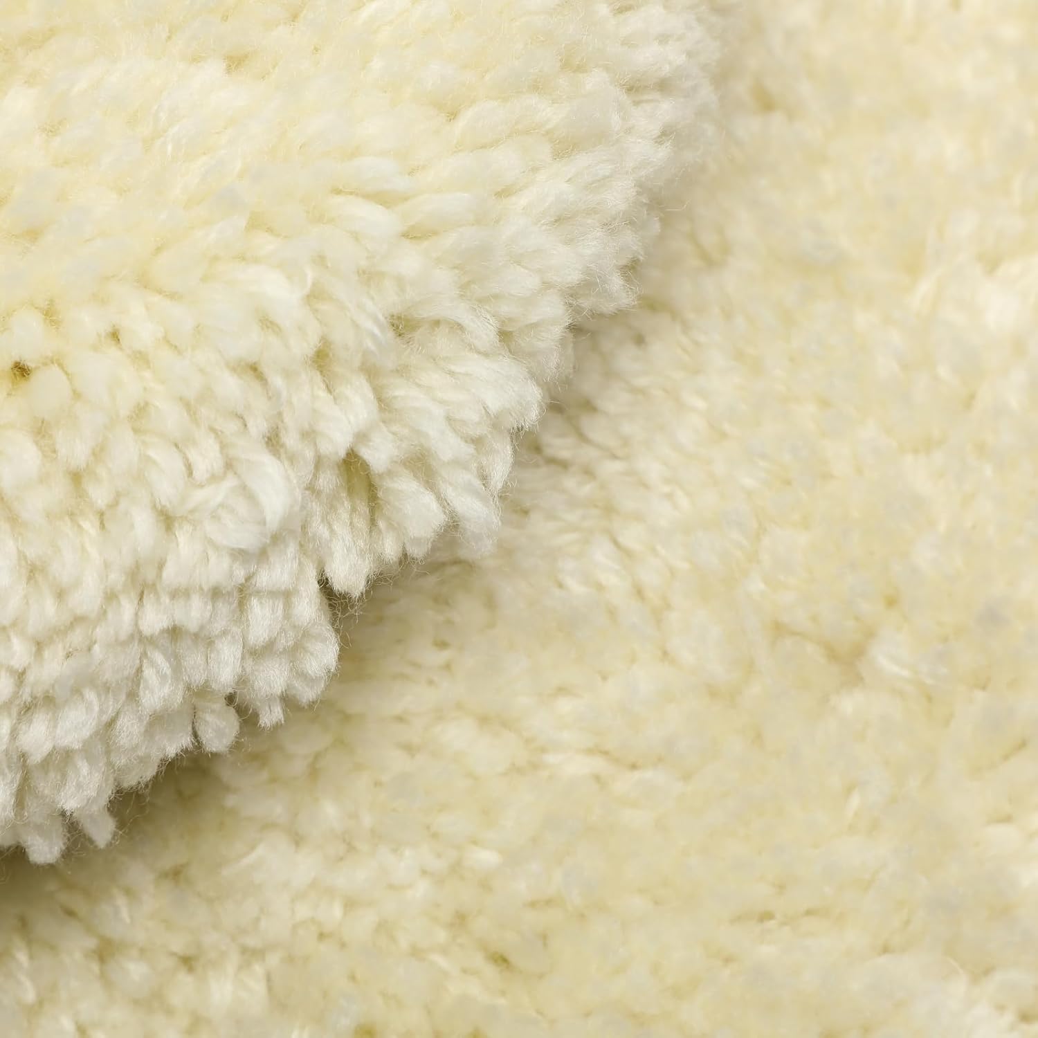 8" (200mm) Wool Buffing Pad Double Side with M16 Thread for 2-Sided Compound Cutting and Polishing for Automotive, Marine and Epoxies (2PCS 8" Double Wool Buffing Pad)