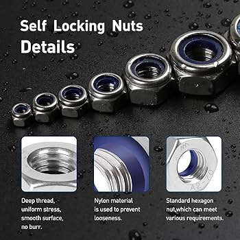 TOOLCRAFT TO-5371776 Dadi Esagonali M2 Acciaio Inox A2 100 Pz - Foto 11