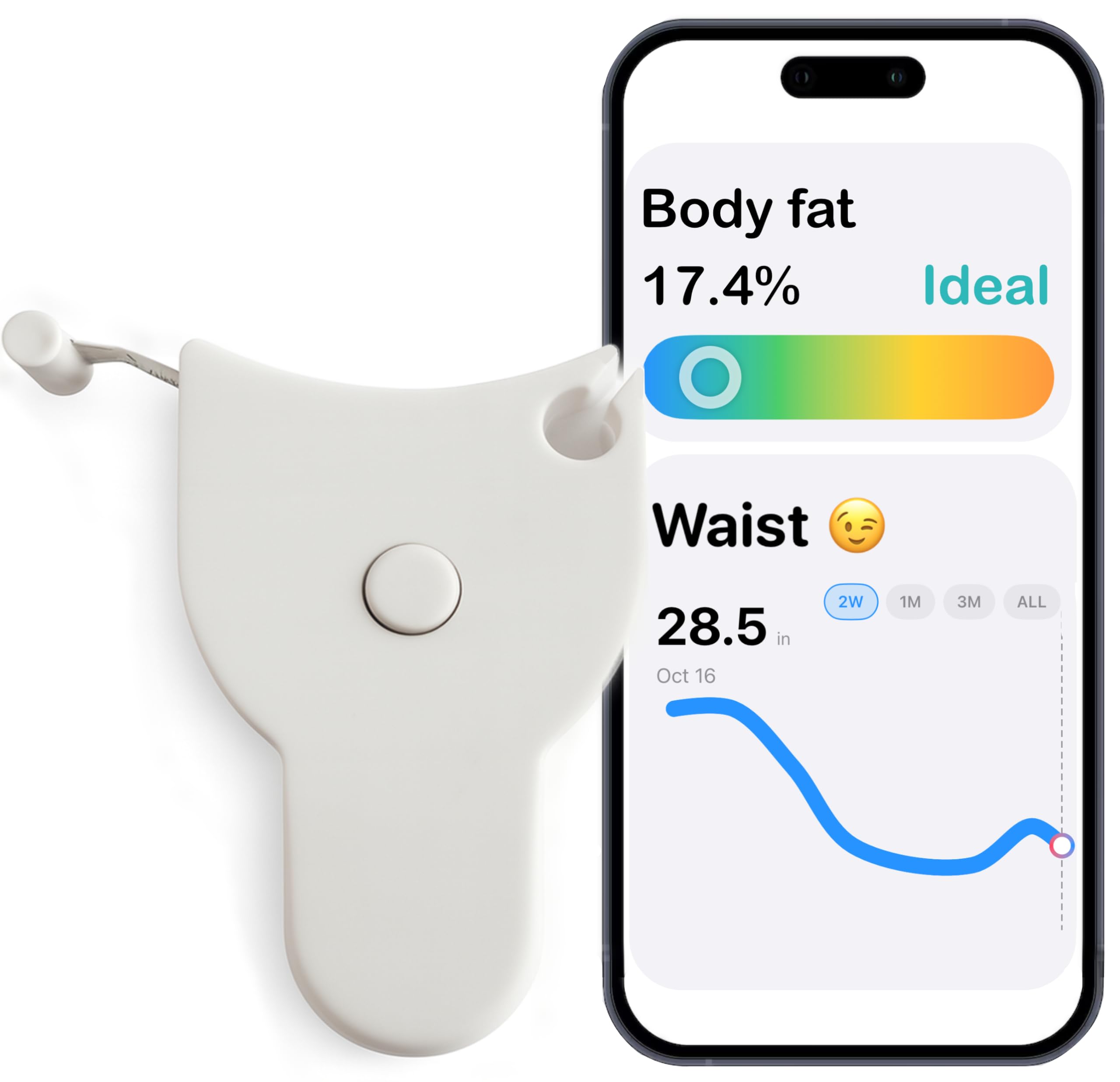 Body Tape Measure – Body Measuring Tape with app