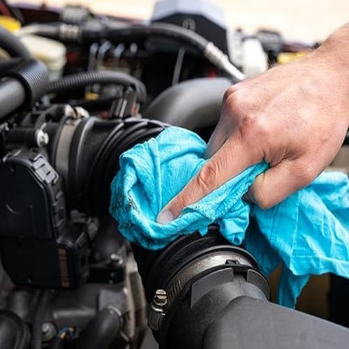 Miniatura 4 de Camiseta de punto de color reciclado, trapos de limpieza en una caja, paños reutilizables como trapos a granel y toalla, perfectos para vivienda,