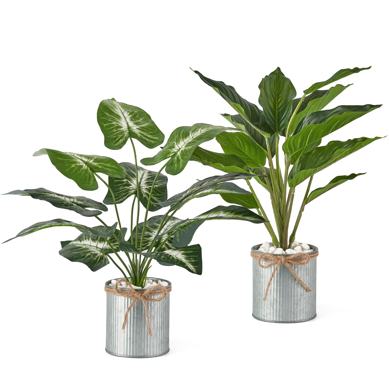 Plantes artificielles en pot pour végétaliser un intérieur sombre sans aucun arrosage