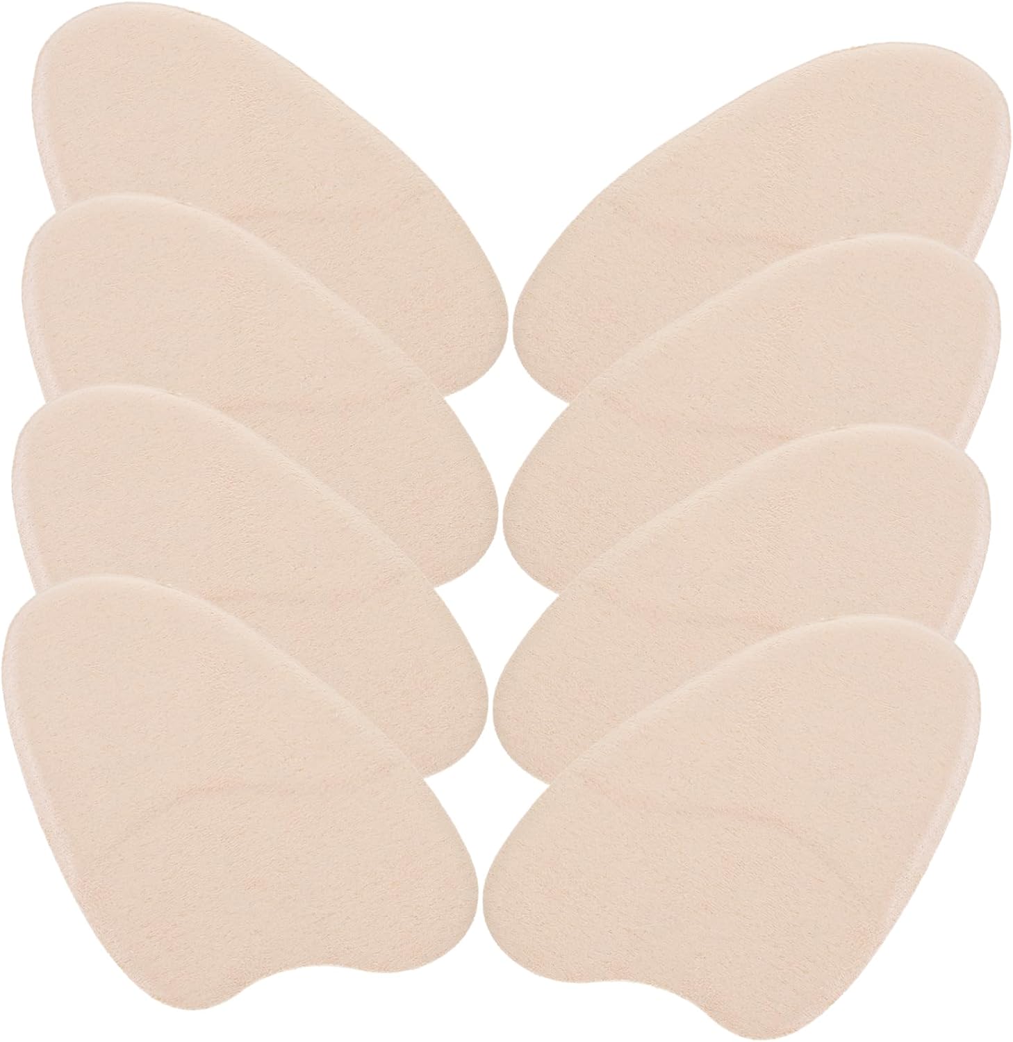 CALLARON 4pairs Non-Skid Silicone Metatarsal Pads Anti-Slip Forefoot Cushions for High Heels and Sandals Comfortable Foot Protection Relieve Pain and Prevent Blisters